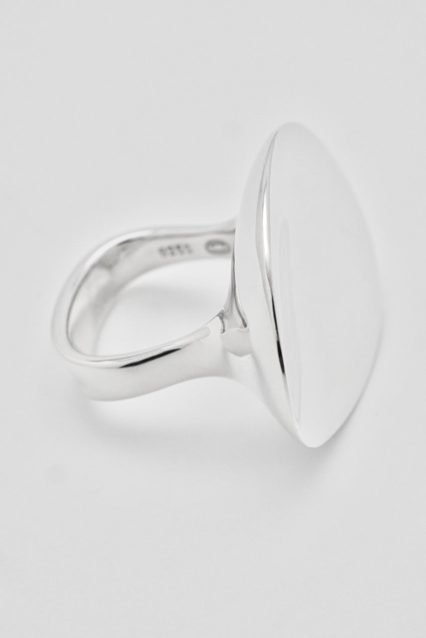 Vintage Georg Jensen Serenity Disc Ring - design 187 Torun