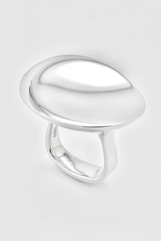 Vintage Georg Jensen Serenity Disc Ring - design 187 Torun