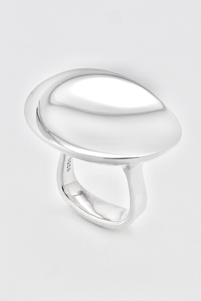 Vintage Georg Jensen Serenity Disc Ring - design 187 Torun