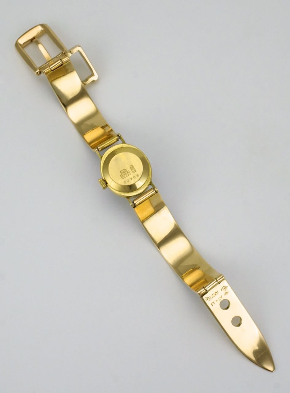 Ladies Gucci Chiodo 18K Gold & Diamond Watch | Cottone Auctions