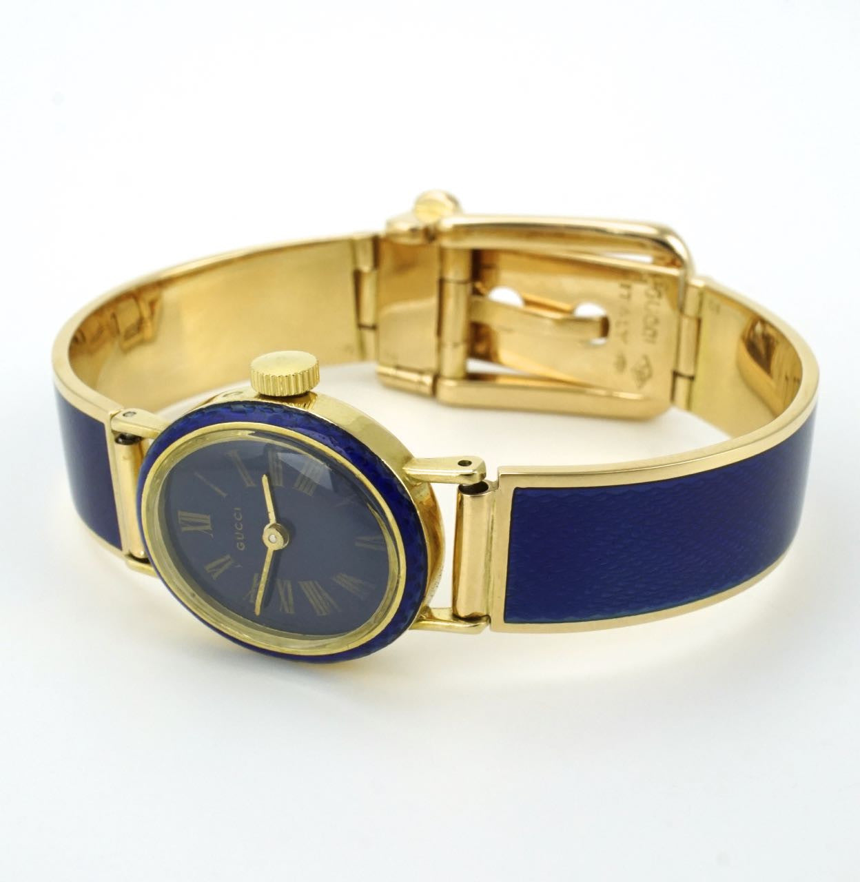 AUTHENTIC GUCCI LADIES Watch 18K Gold Plated Bracelet Swiss Made 5400 in  Box £295.00 - PicClick UK