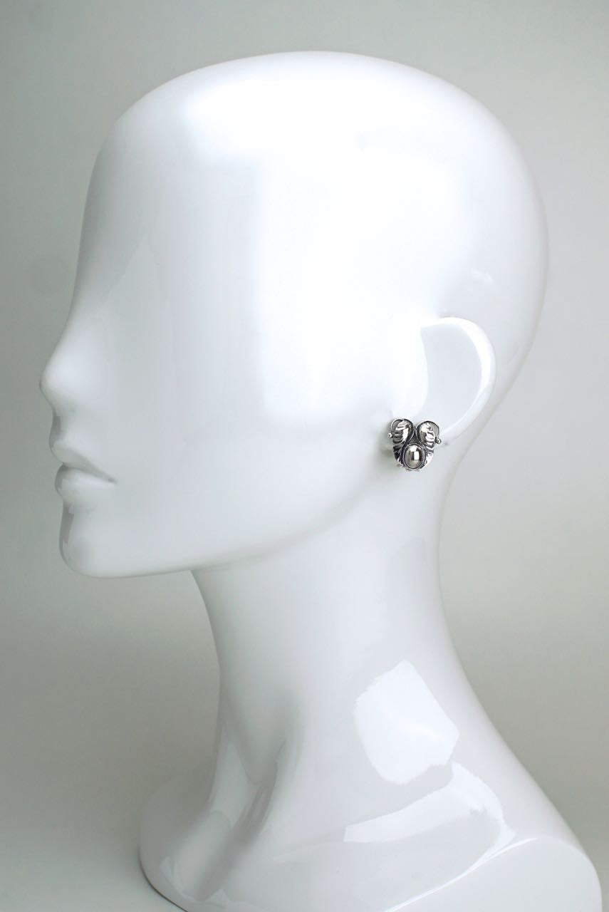 B102 used GEOGE JENSEN silver925 earring
