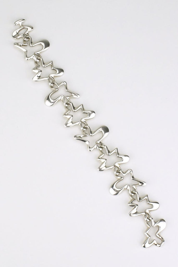 Georg Jensen silver "splash" bracelet - design 88B